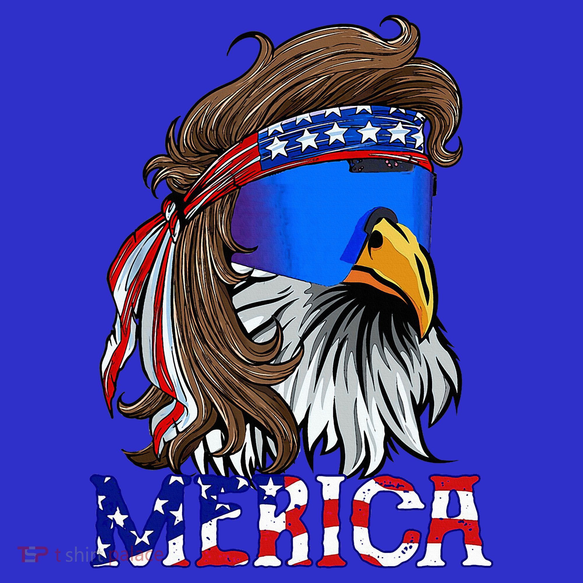 Eagle Mullet Sunglasses Merica 4th Of July Usa Sweatshirt