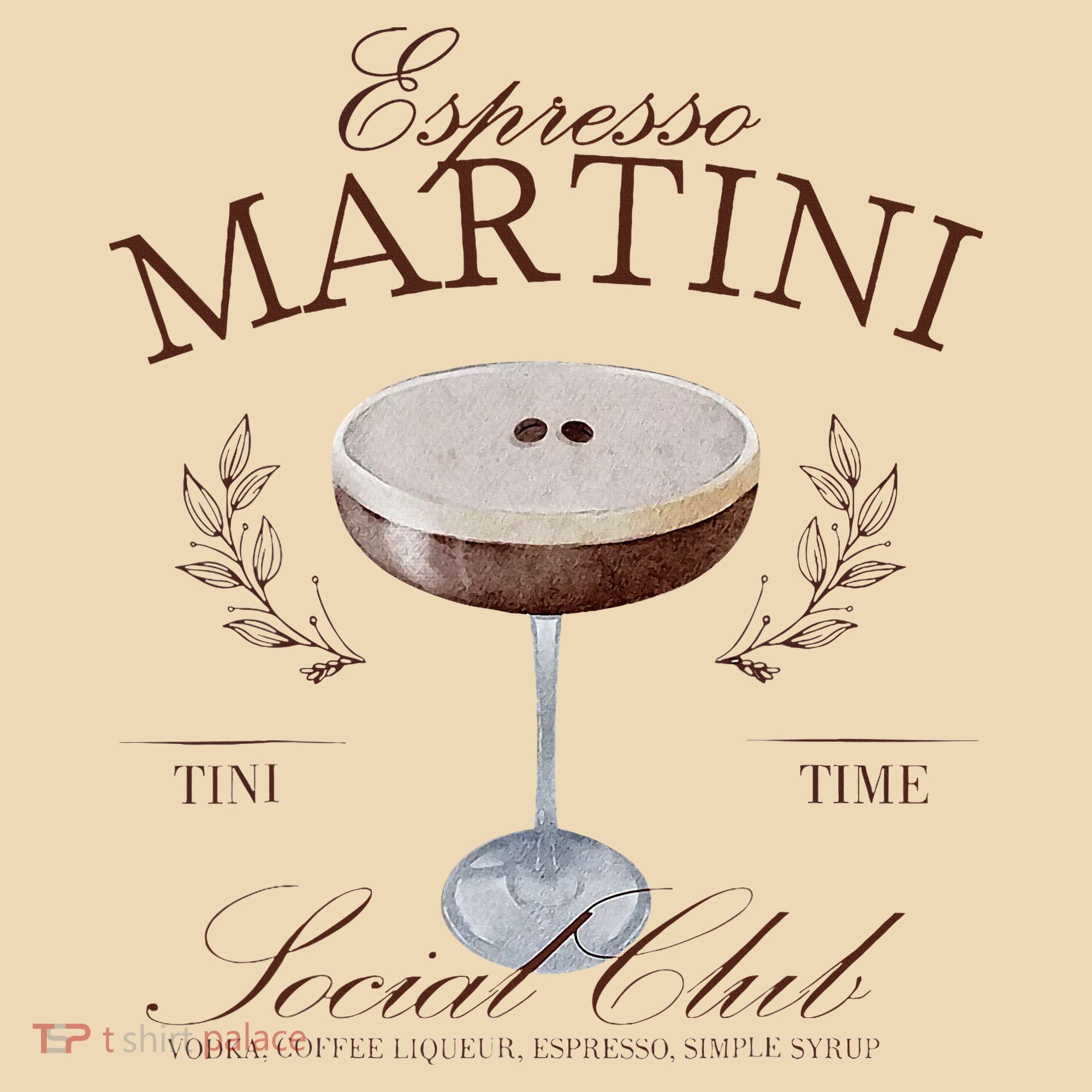 Espresso Martini Social Club Cocktail Bachelorette Tote Bag