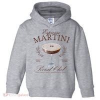 Espresso Martini Social Club Cocktail Bachelorette Toddler Hoodie thumb 0