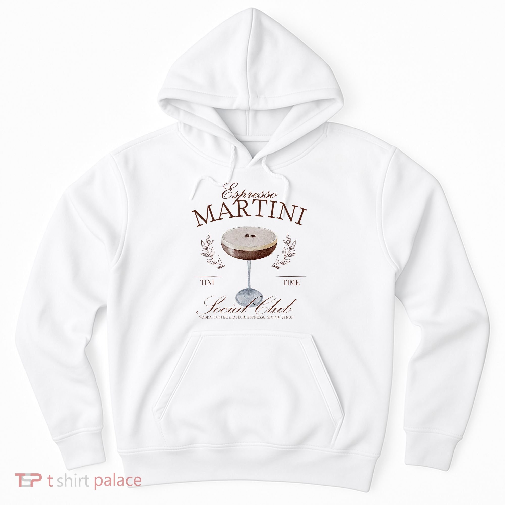 Espresso Martini Social Club Cocktail Bachelorette Hoodie