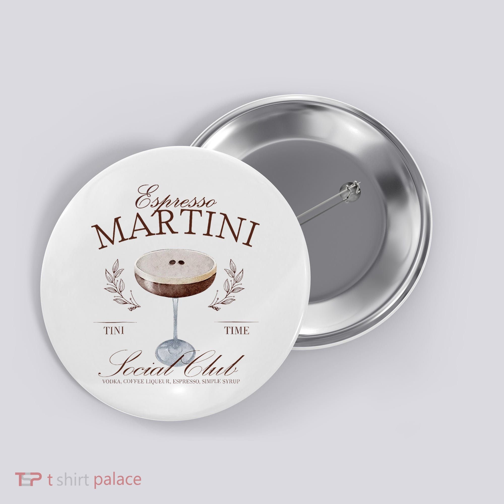 Espresso Martini Social Club Cocktail Bachelorette Button
