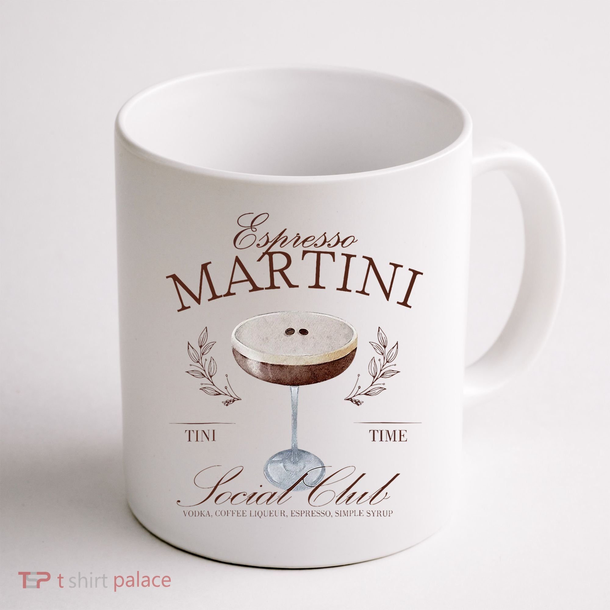 Espresso Martini Social Club Cocktail Bachelorette Coffee Mug