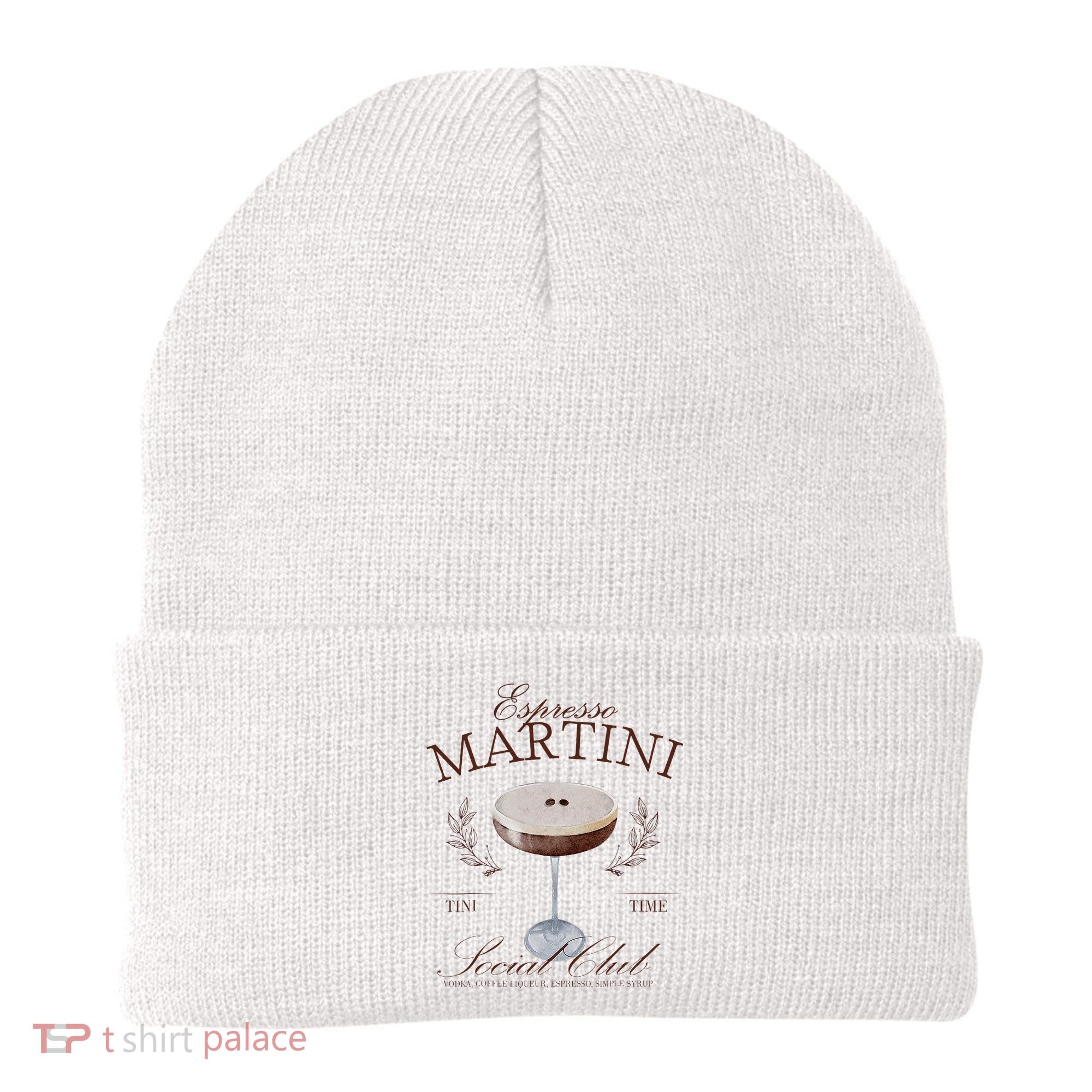 Espresso Martini Social Club Cocktail Bachelorette Beanie
