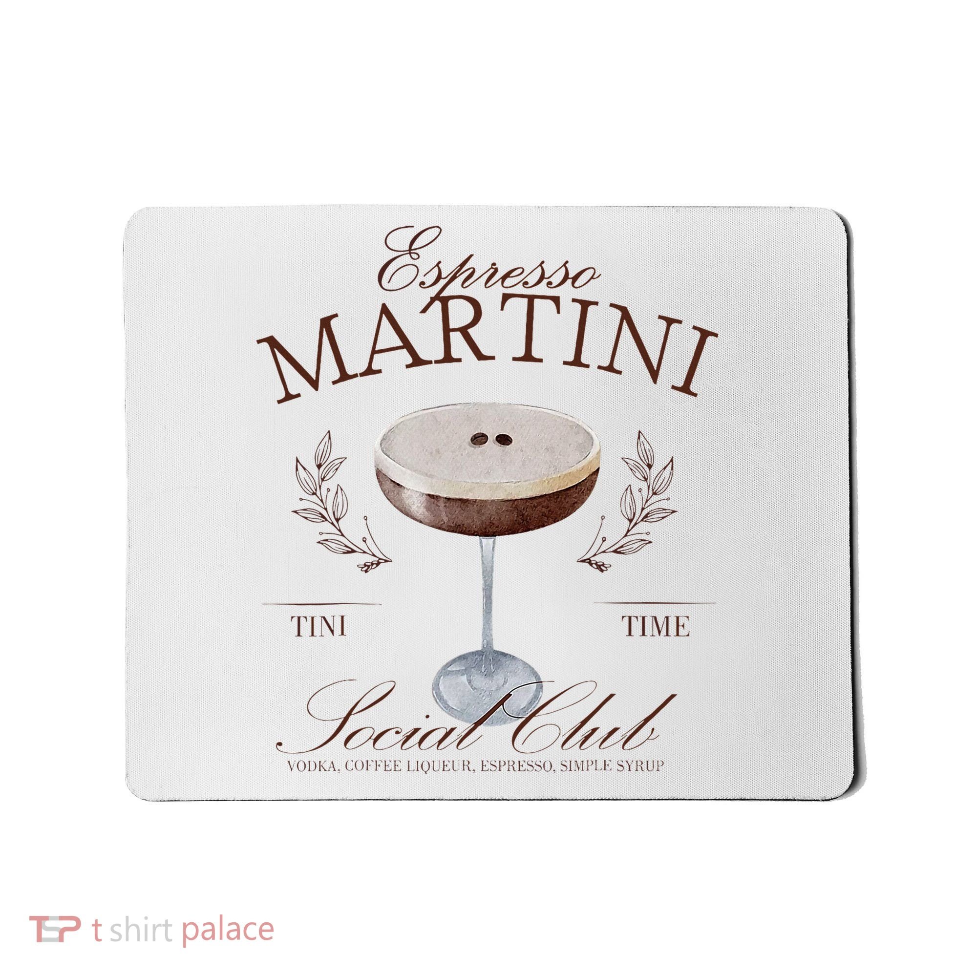 Espresso Martini Social Club Cocktail Bachelorette Mousepad