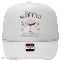 Espresso Martini Social Club Cocktail Bachelorette Hat thumb 0