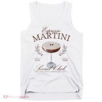 Espresso Martini Social Club Cocktail Bachelorette Tank Top thumb 0
