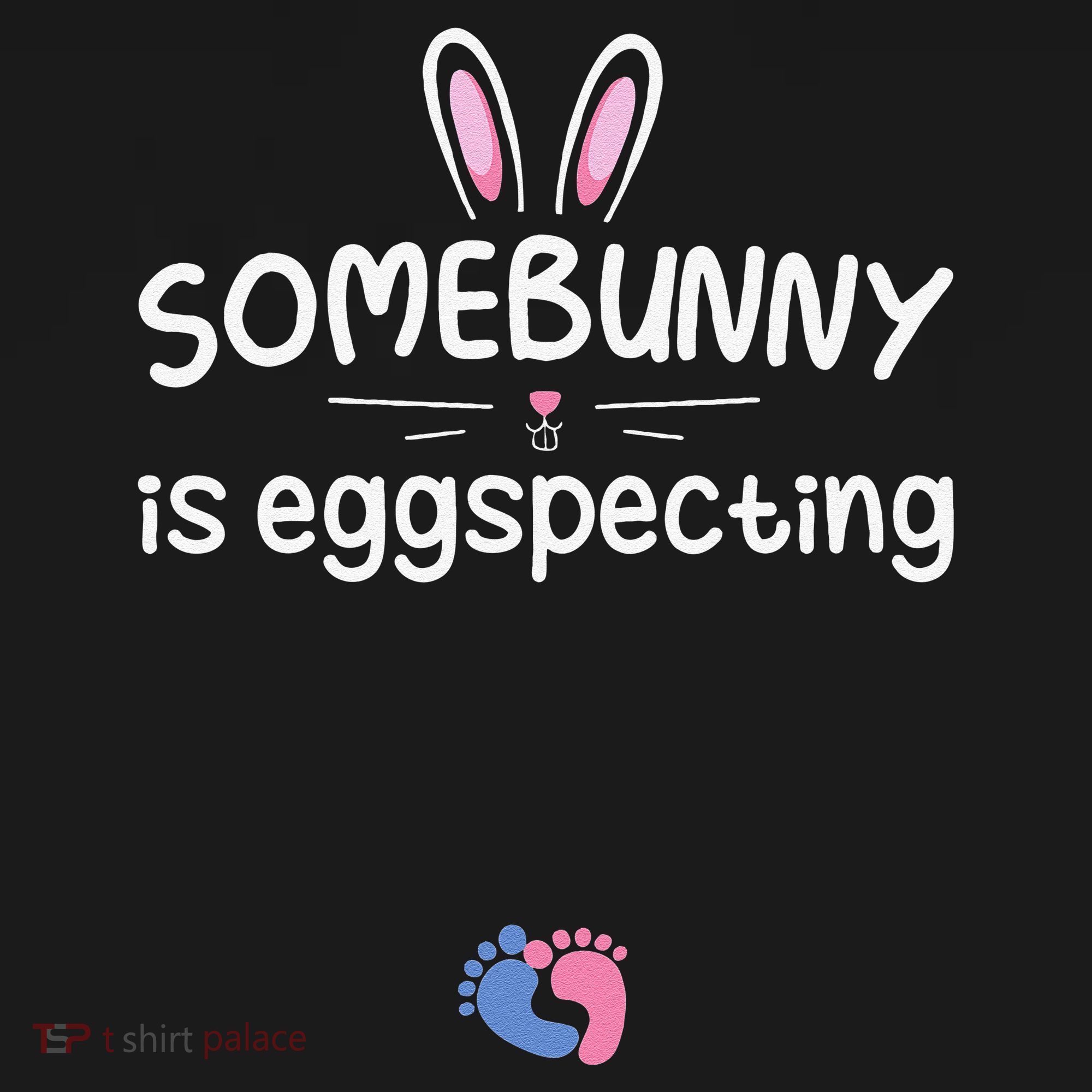 Expecting Mom Somebunny Is Eggspecting Easter Pregnancys Tank Top