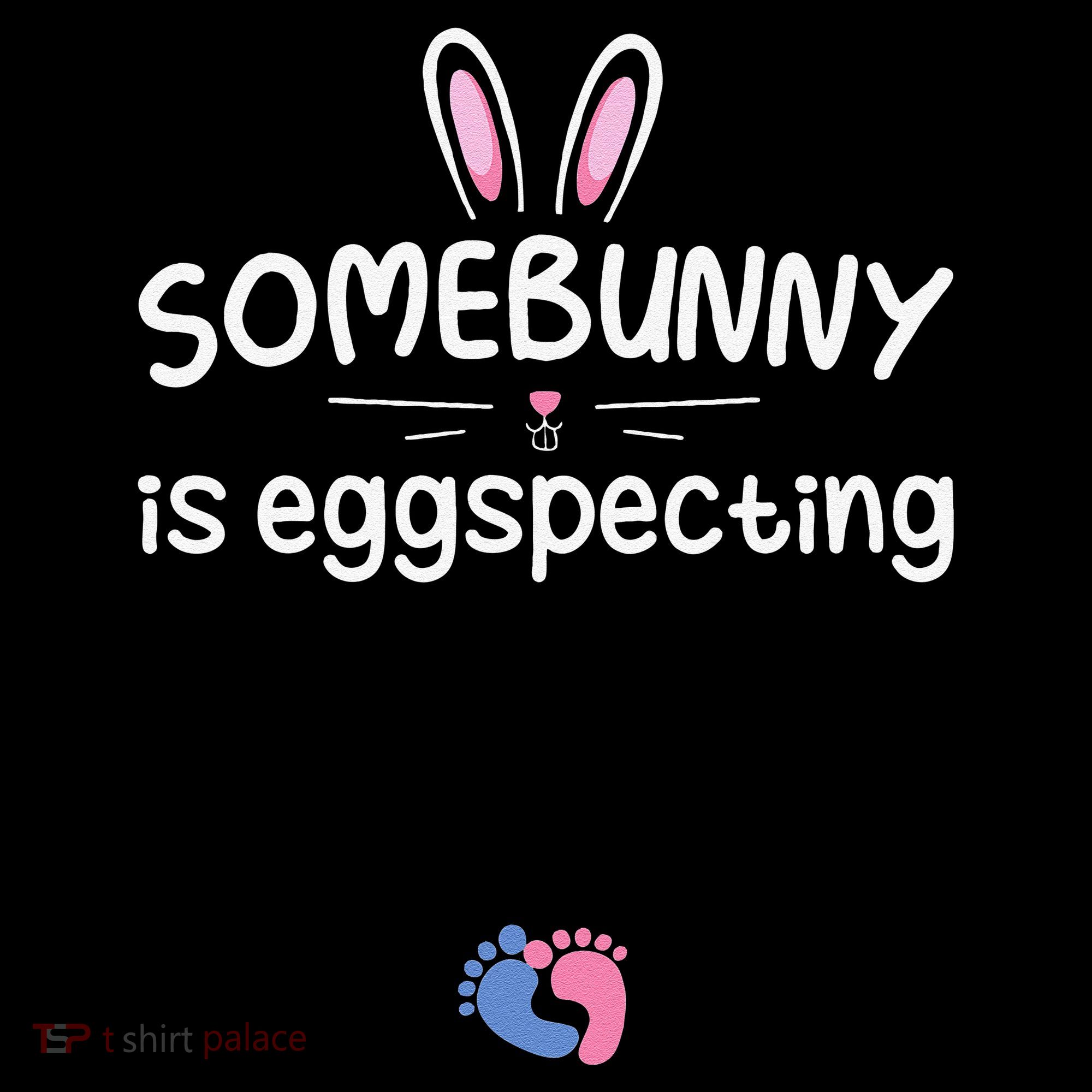 Expecting Mom Somebunny Is Eggspecting Easter Pregnancys Kids Sweatshirt