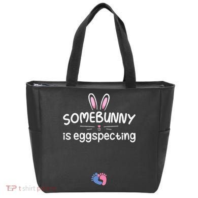 Expecting Mom Somebunny Is Eggspecting Easter Pregnancys Bag