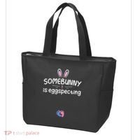 Expecting Mom Somebunny Is Eggspecting Easter Pregnancys Tote Bag thumb 3