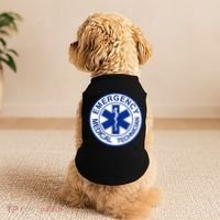EMT Emergency Medical Technician Logo Doggie Tank thumb 2