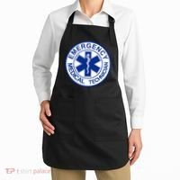 EMT Emergency Medical Technician Logo Apron thumb 2