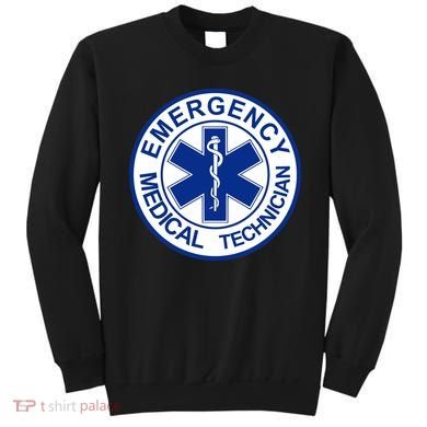 EMT Emergency Medical Technician Logo Sweatshirt