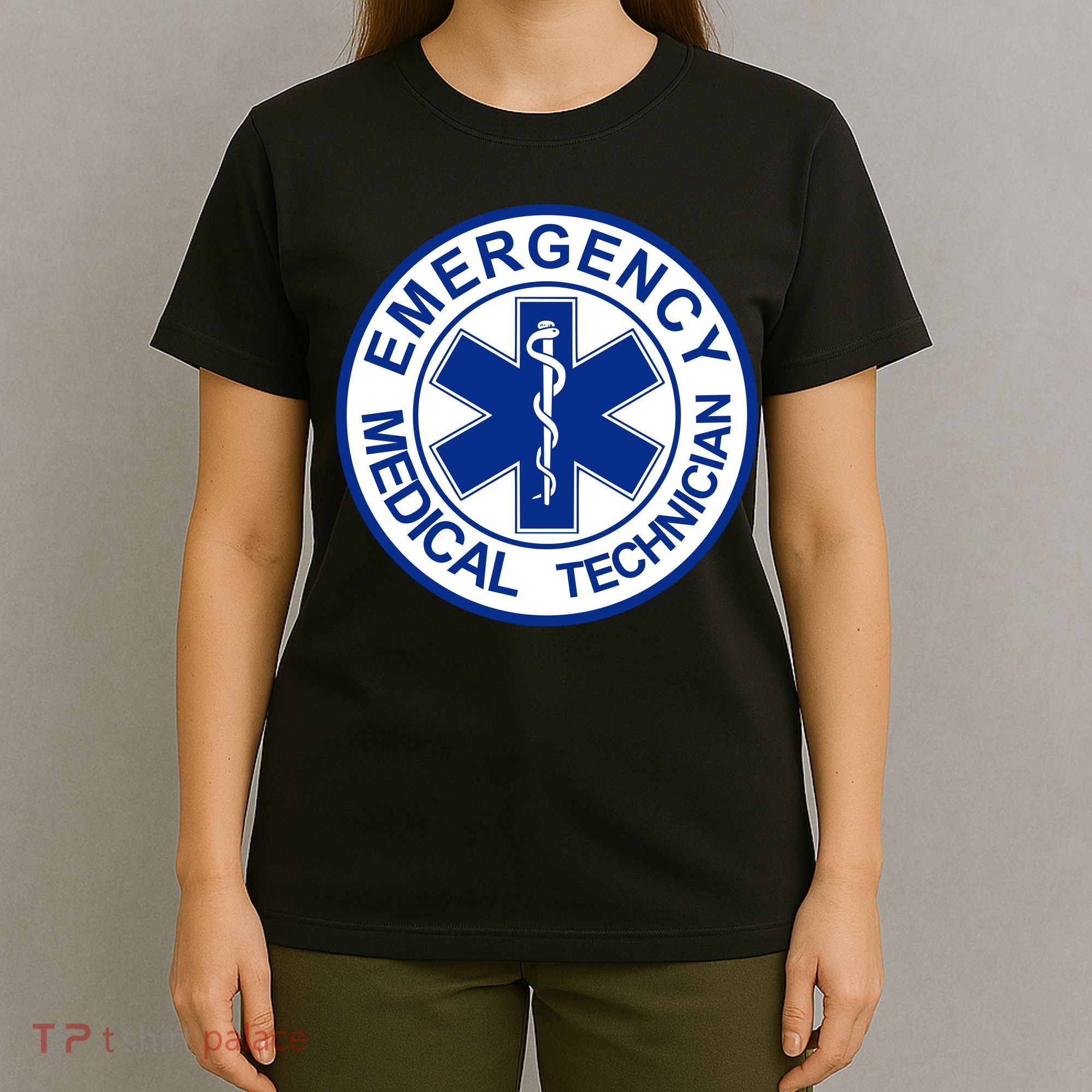 EMT Emergency Medical Technician Logo T-Shirt