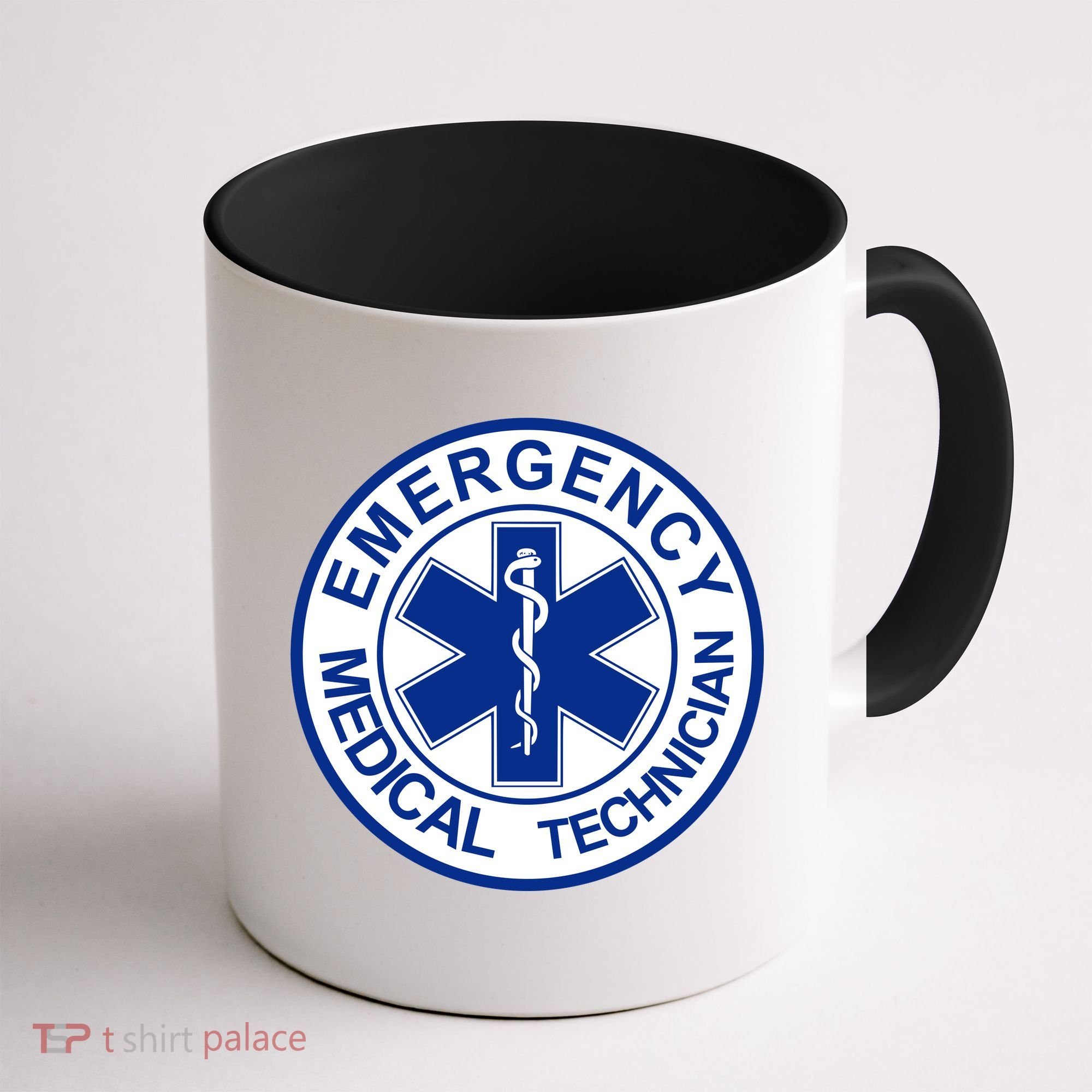 EMT Emergency Medical Technician Logo Coffee Mug
