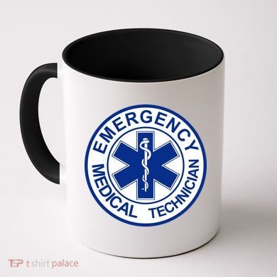 EMT Emergency Medical Technician Logo Coffee Mug