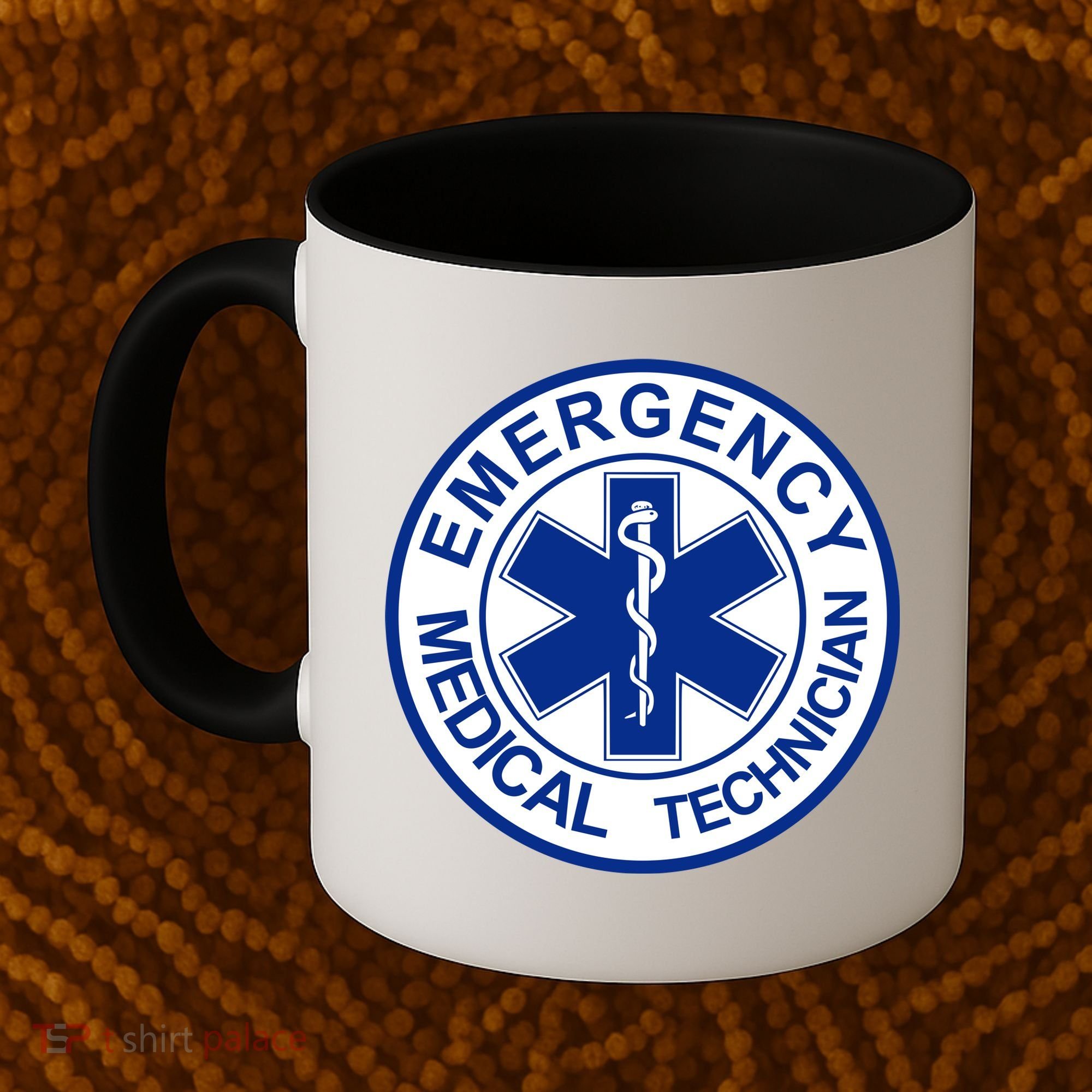 EMT Emergency Medical Technician Logo Coffee Mug