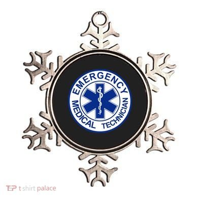 EMT Emergency Medical Technician Logo Ornament