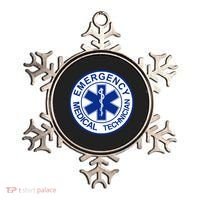 EMT Emergency Medical Technician Logo Ornament thumb 0