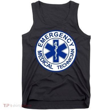 EMT Emergency Medical Technician Logo Tank Top