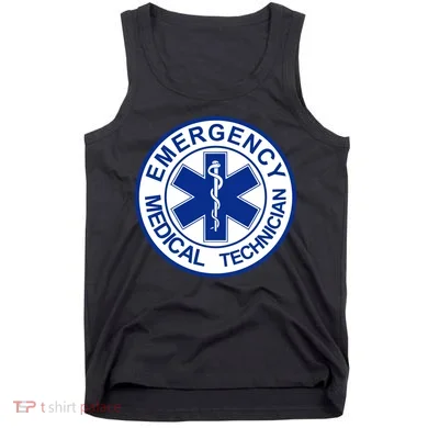 EMT Emergency Medical Technician Logo Tank Top