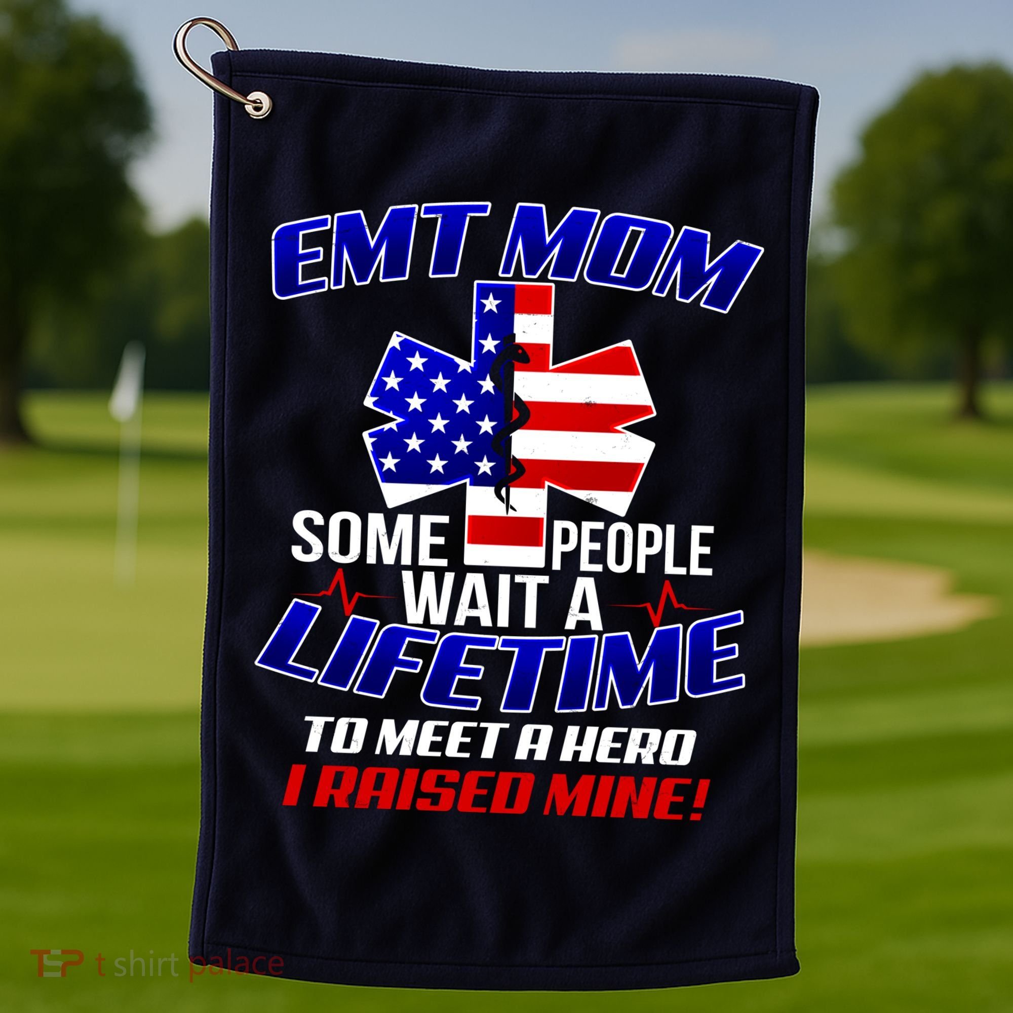 EMT Mom Golf Towel