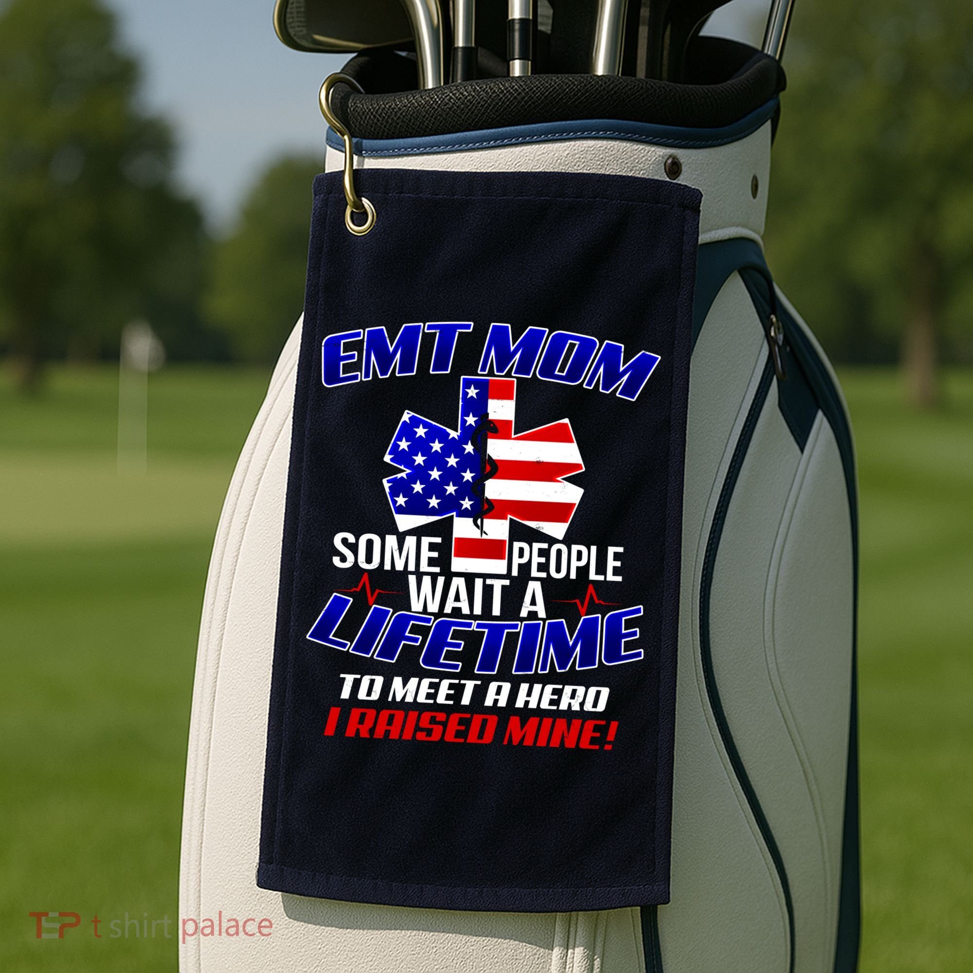 EMT Mom Golf Towel