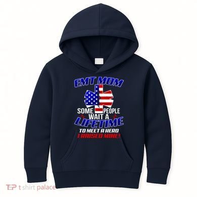 EMT Mom Kids Hoodie