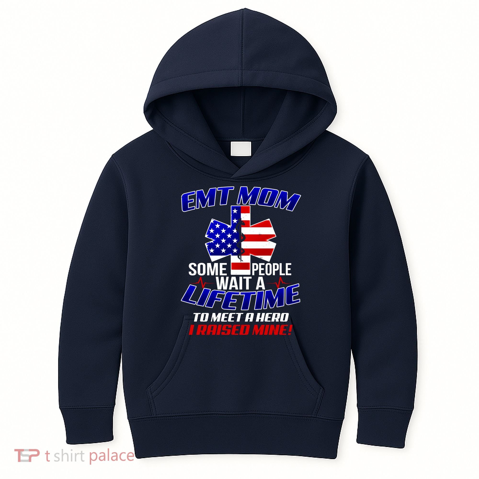 EMT Mom Kids Hoodie