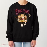 Eat Me Tasty Burger Women's Sweatshirt thumb 0