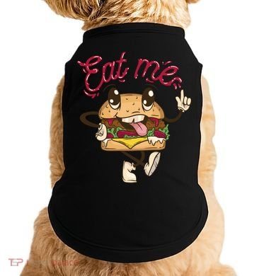 Eat Me Tasty Burger Doggie Tank