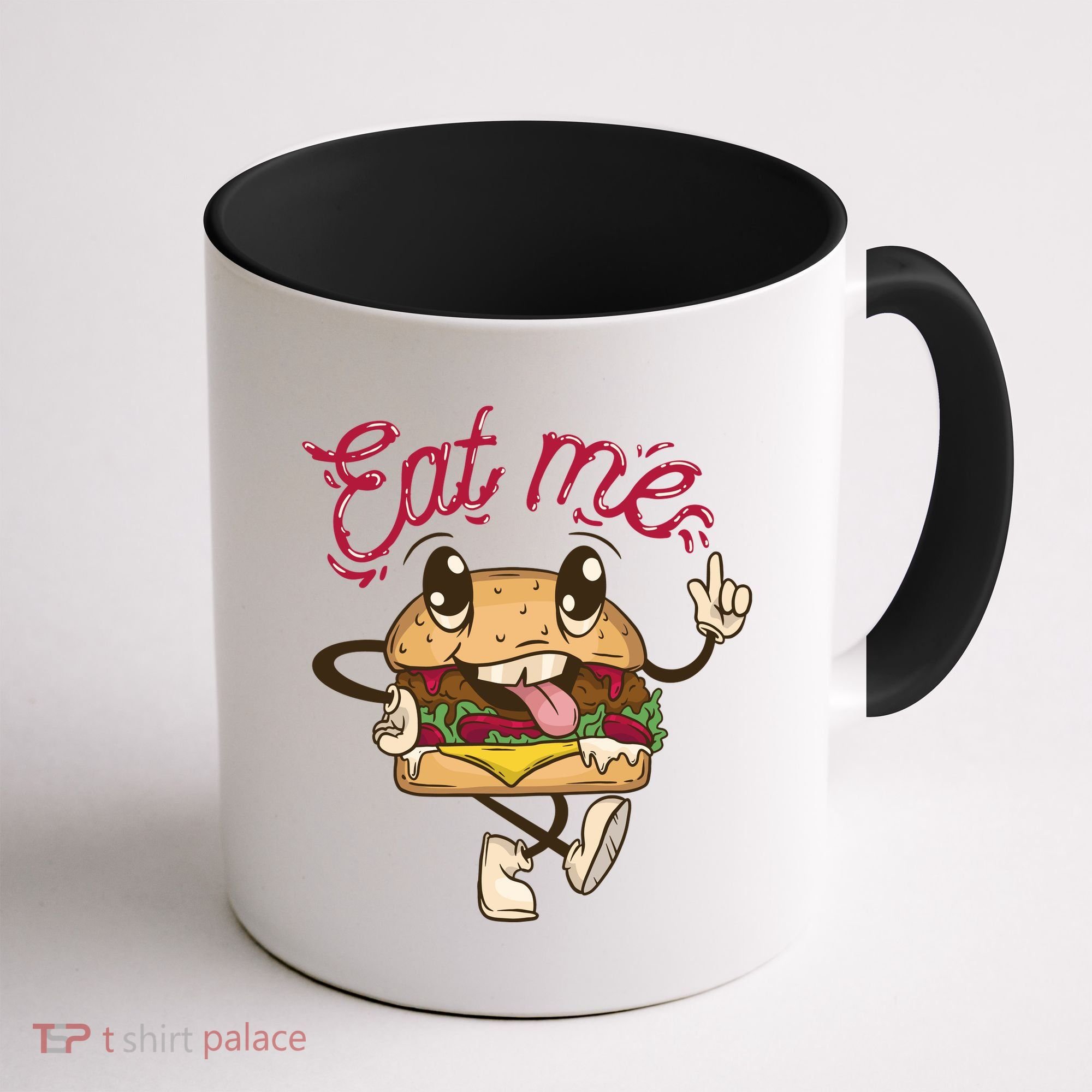 Eat Me Tasty Burger Coffee Mug