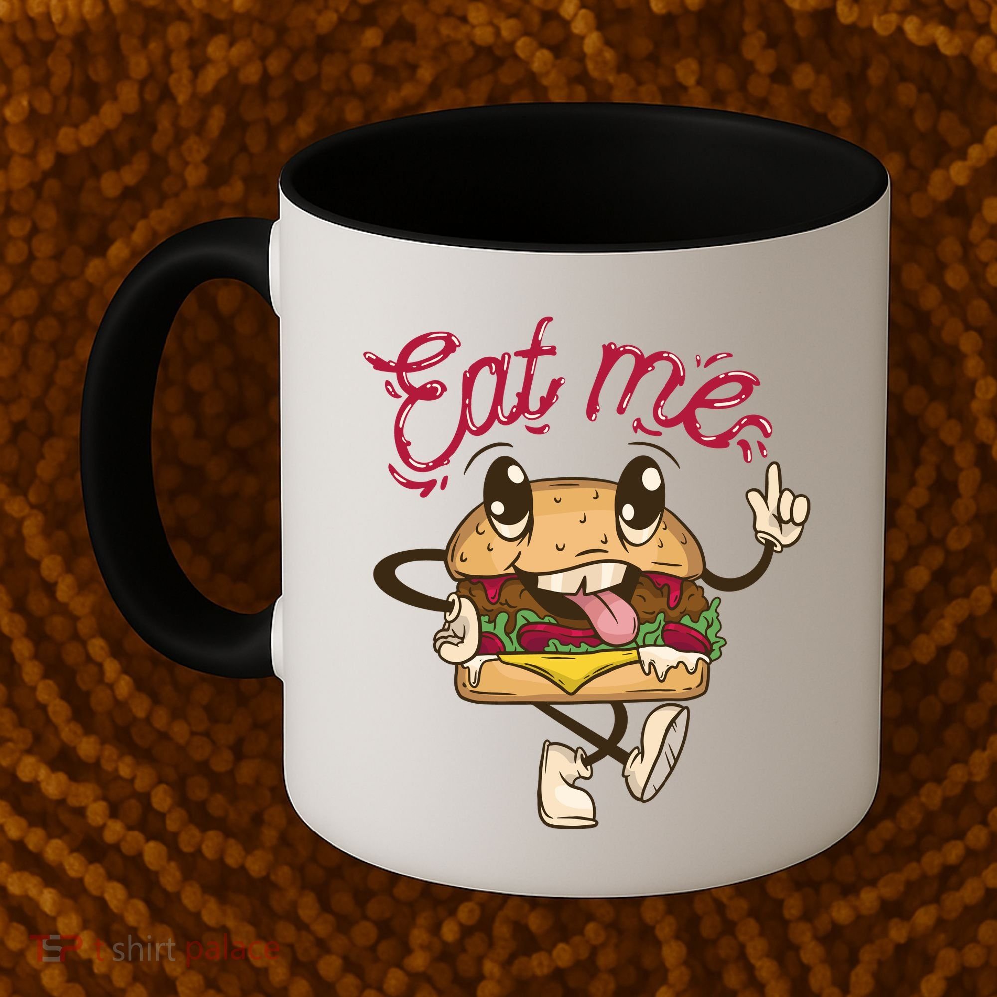Eat Me Tasty Burger Coffee Mug