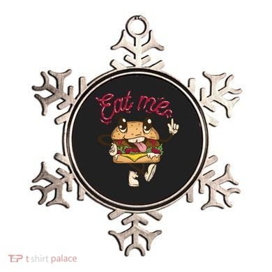Eat Me Tasty Burger Ornament