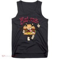 Eat Me Tasty Burger Tank Top thumb 0