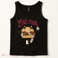 Eat Me Tasty Burger Tank Top thumb 2
