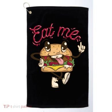 Eat Me Tasty Burger Golf Towel