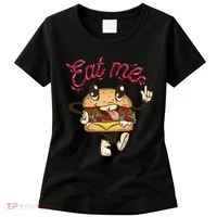 Eat Me Tasty Burger Women's T-Shirt thumb 0