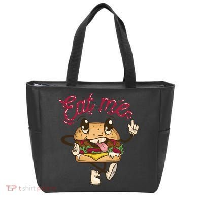Eat Me Tasty Burger Tote Bag
