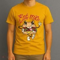 Eat Me Tasty Burger T-Shirt thumb 3
