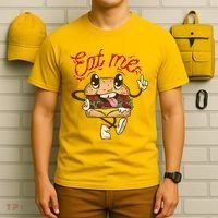 Eat Me Tasty Burger T-Shirt thumb 6