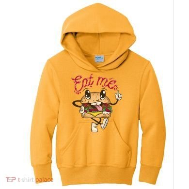 Eat Me Tasty Burger Kids Hoodie
