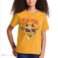 Eat Me Tasty Burger Kids T-Shirt thumb 2