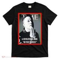 Elon Musk The Time A Revolution Is Born Go Fuck Yourself T-Shirt thumb 0