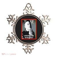 Elon Musk The Time A Revolution Is Born Go Fuck Yourself Ornament thumb 0