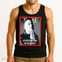 Elon Musk The Time A Revolution Is Born Go Fuck Yourself Tank Top thumb 3