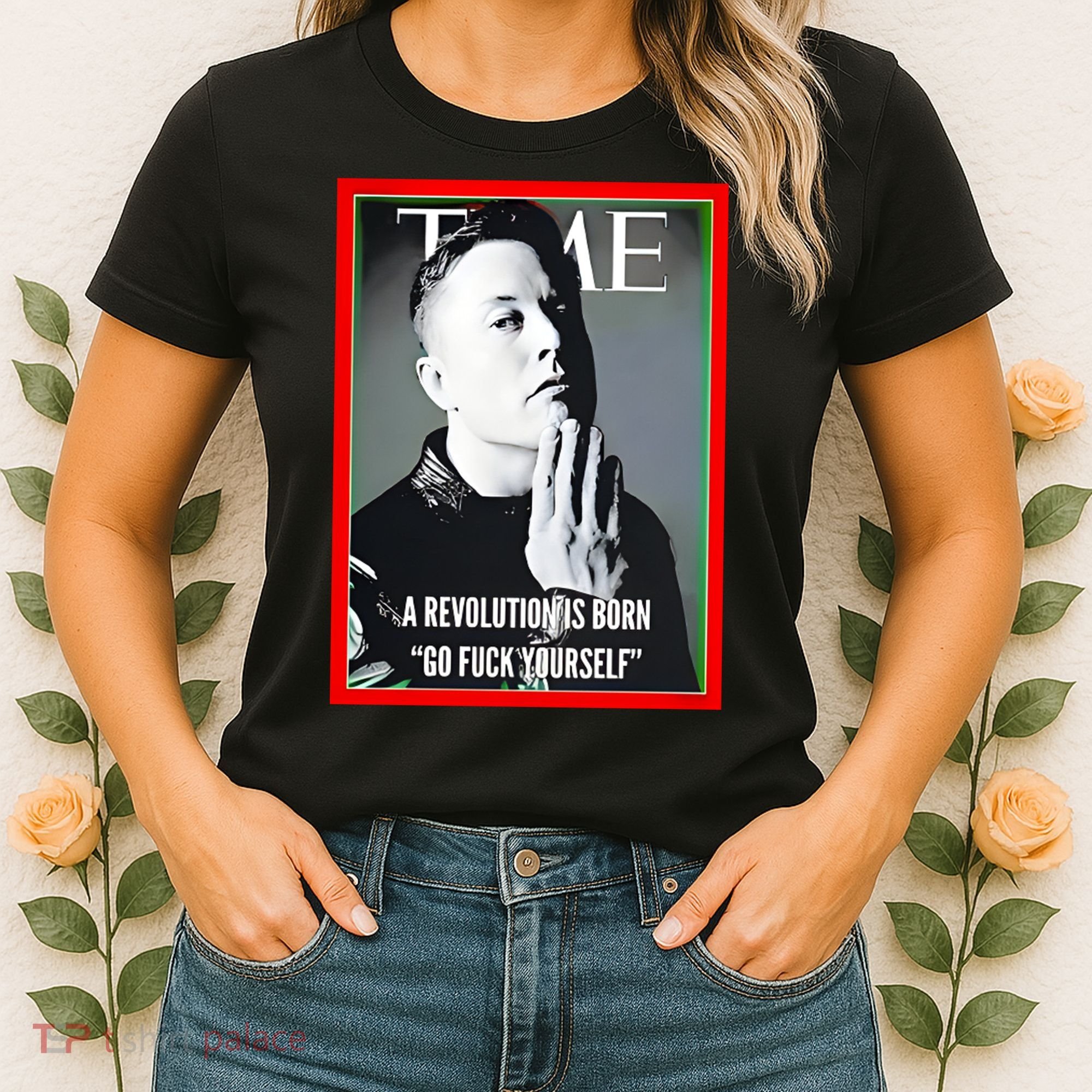 Elon Musk The Time A Revolution Is Born Go Fuck Yourself Women's T-Shirt
