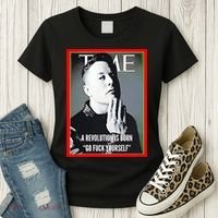 Elon Musk The Time A Revolution Is Born Go Fuck Yourself Women's T-Shirt thumb 3