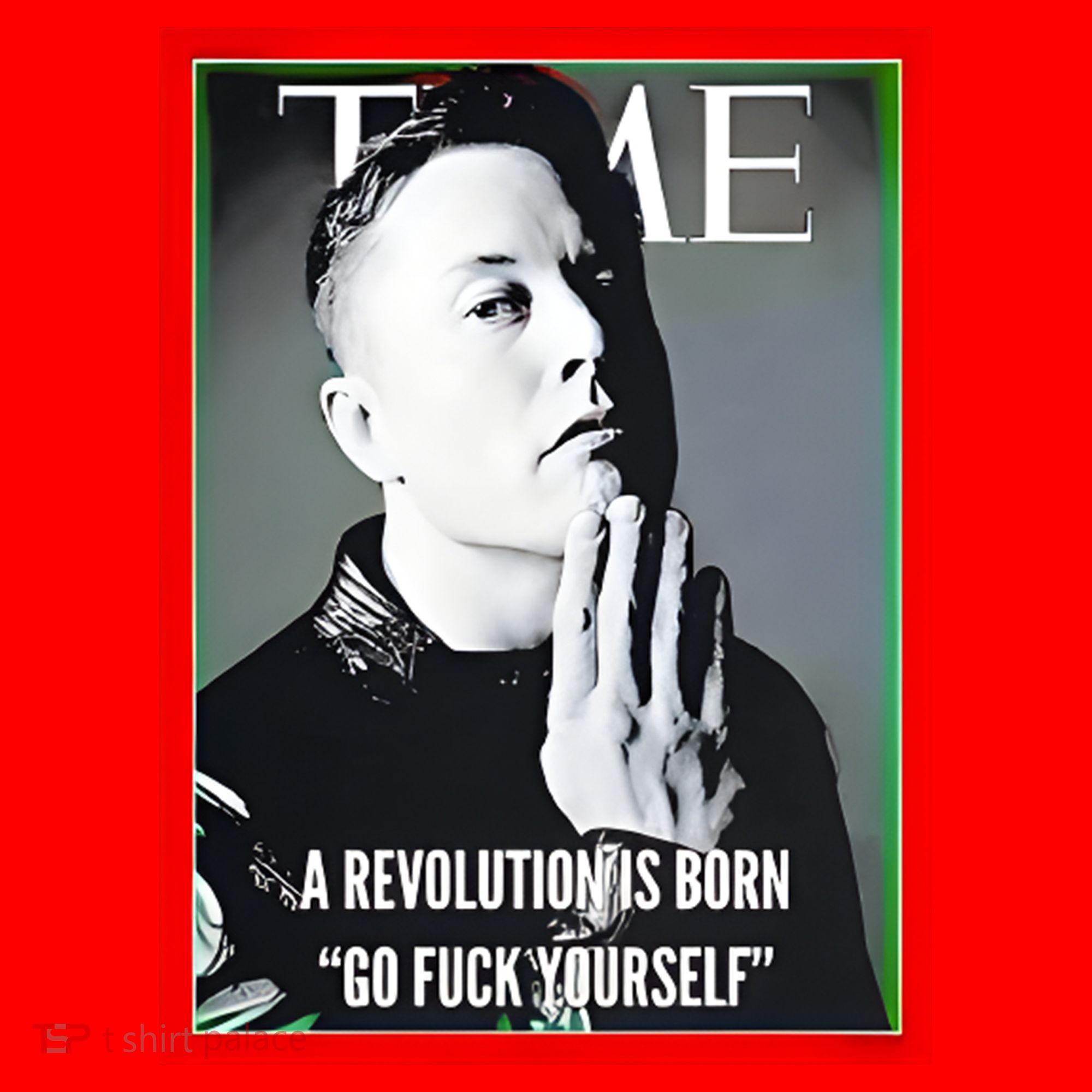Elon Musk The Time A Revolution Is Born Go Fuck Yourself Santa Hat
