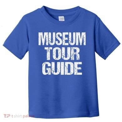Easy Museum Tour Guide Costume Halloween Outfit Toddler T-Shirt